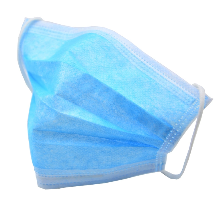 3 Ply Mask Disposable Meltblown Non Woven with Stock