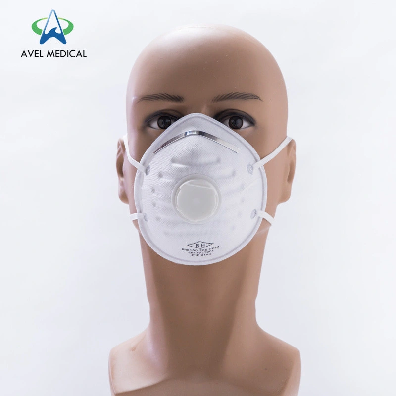 Approved Facial 4 Ply Anti Dust Respirator Disposable Face Mask Protective Masks FFP2/FFP3 Mining Industry Dust Mask