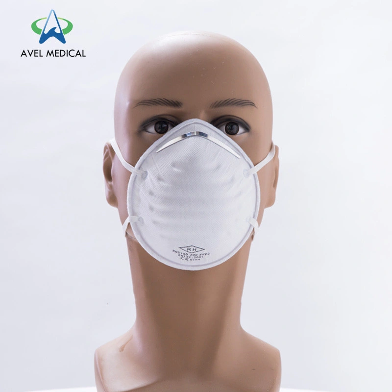 Approved Facial 4 Ply Anti Dust Respirator Disposable Face Mask Protective Masks FFP2/FFP3 Mining Industry Dust Mask