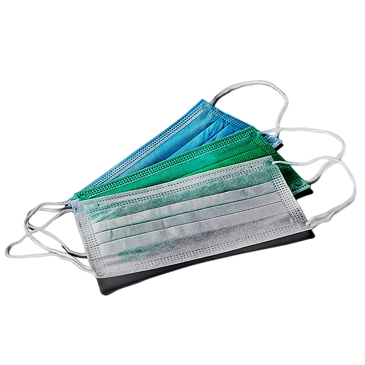 Earloop 3 Ply Non Woven Disposable Medical Surgical Face Mask