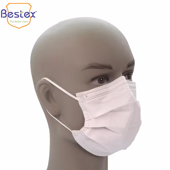 Wholesale Disposable Surgical Hospital Masks Black Face Mask 3ply Nose Mask Earloop Disposable Medical Face Mask Anti-Dust Mask for Adult From China Mascarillas