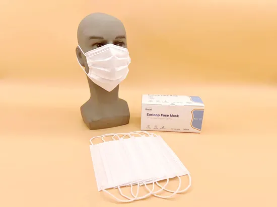 Wholesale Disposable Surgical Hospital Masks Black Face Mask 3ply Nose Mask Earloop Disposable Medical Face Mask Anti-Dust Mask for Adult From China Mascarillas