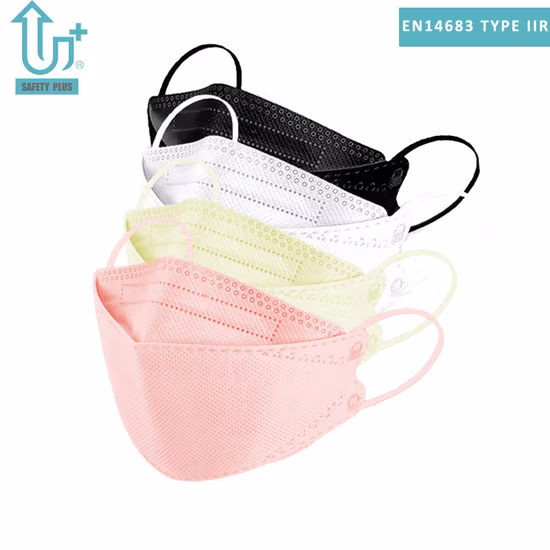Type II R Fashion 3D White Color Nonwoven Meltblown Face Mask