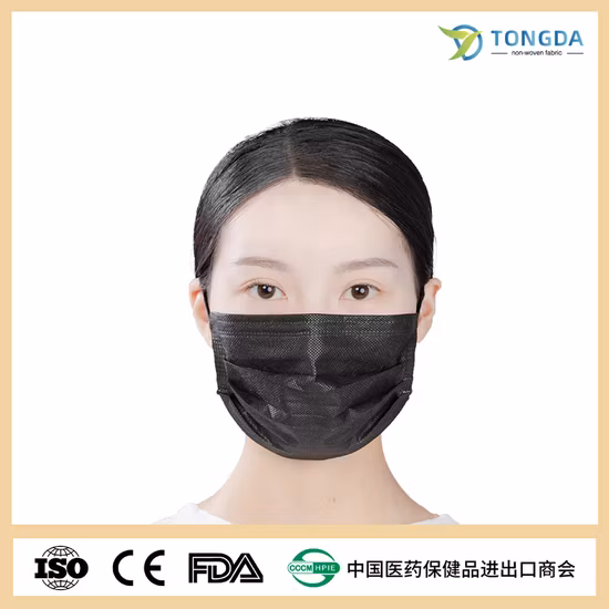 Nonwoven Four Layer Disposable Anti-Dust Activated Carbon Breathable Protective Dust Face Mask