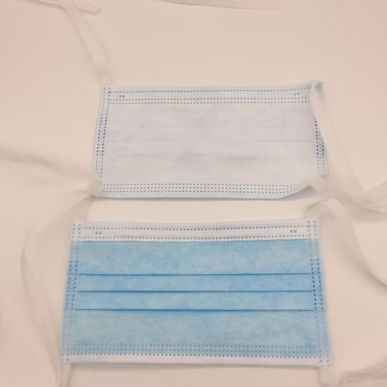 Earloop 3 Ply Non Woven Disposable Medical Surgical Face Mask