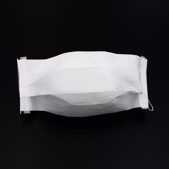 Disposable Nonwoven PP Beard/Anti-Dust Free/Proof/1-Ply 2-Ply 3-Ply 4-Ply Paper Face Mask with Elastic Ear-Loop/Head-Loop for Food Processing Industry Service
