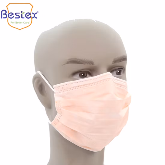 Wholesale Disposable Surgical Hospital Masks Black Face Mask 3ply Nose Mask Earloop Disposable Medical Face Mask Anti-Dust Mask for Adult From China Mascarillas